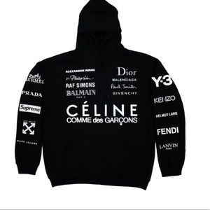 Not for sale VIP hoodie in black. Worn once